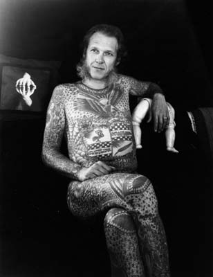 Lyle Tuttle, Tattoo Artist, 1976