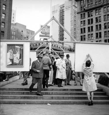 Art Fair, Hanging Work, nd