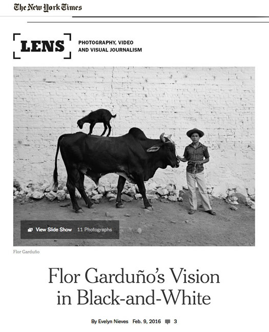 Flor Garduno Photo Exhibition